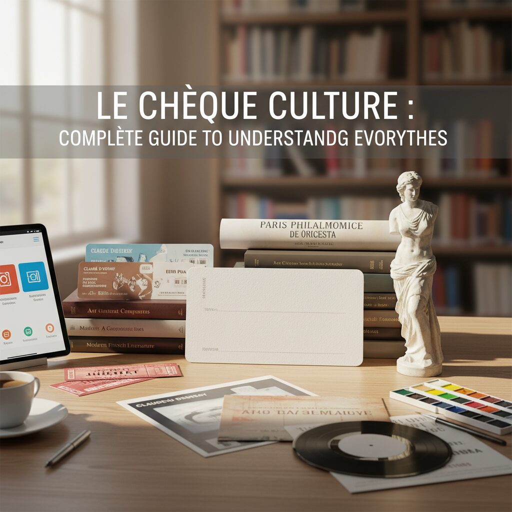 découvrez notre guide complet sur le chèque culture, un avantage pratique pour accéder facilement à la culture. comprenez son fonctionnement, ses avantages et comment en profiter pleinement.